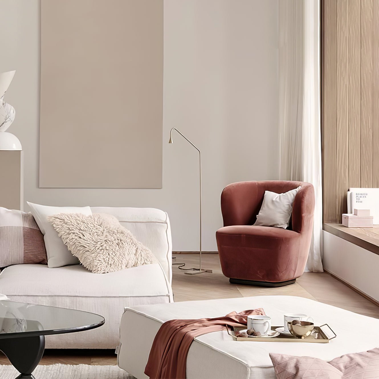 Pureform Floor Light, Floor Lamp, detail 6
