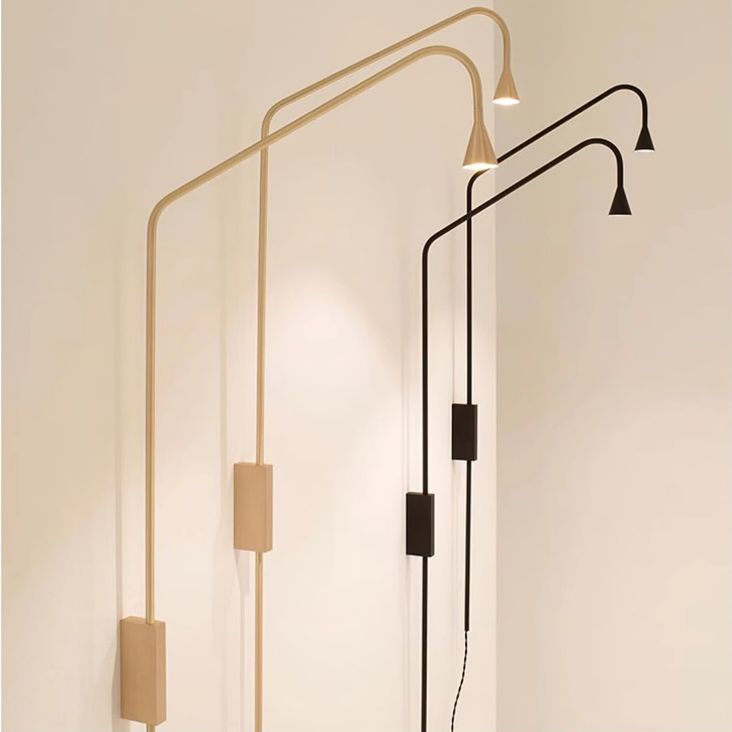 Pureform Wall Light, Plug-In Wall Sconce, detail 73