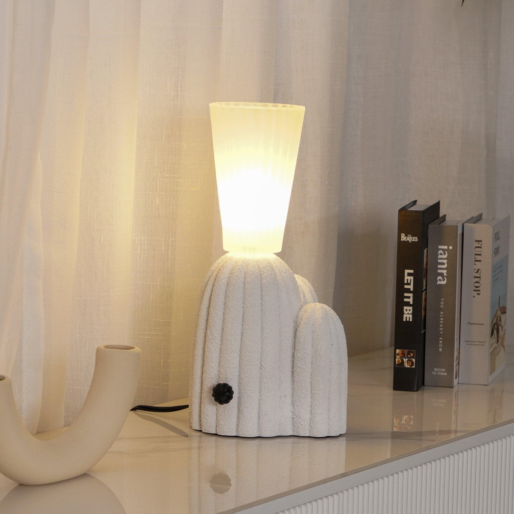 Glass RBS Reading Light Cactus Lamp, Bedside Table Lamp, detail 3