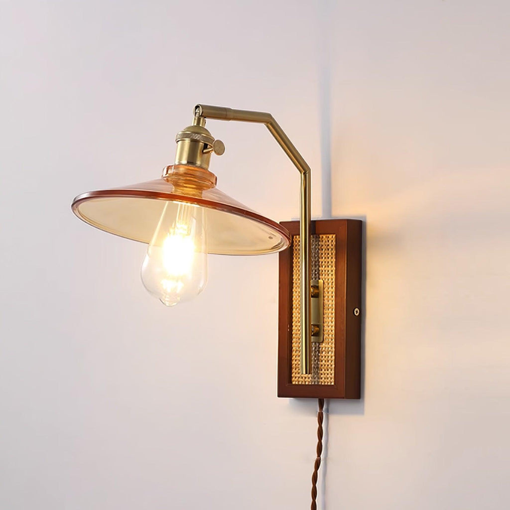 Rafi Wall Light, Plug-In Wall Sconce, detail 20