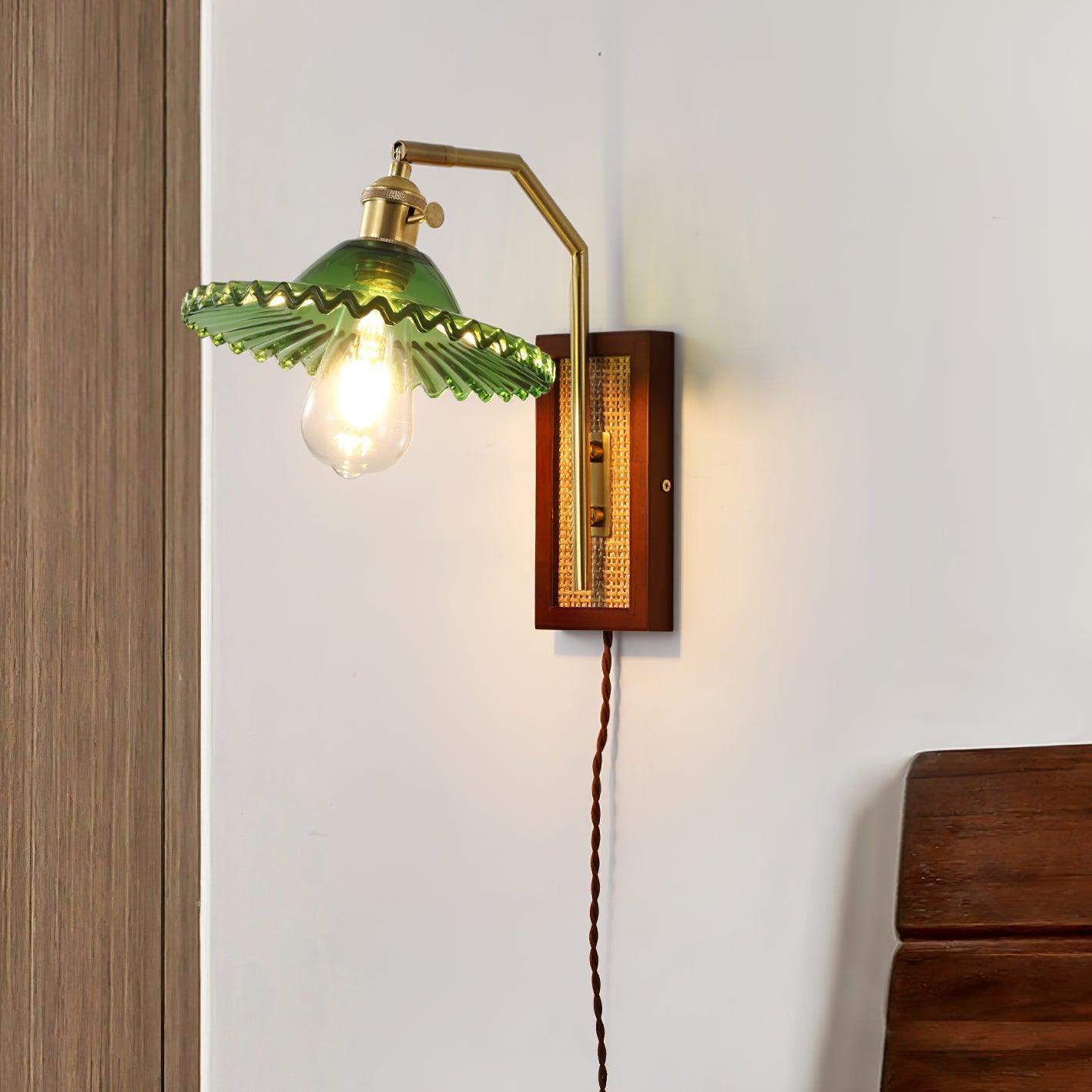 Rafi Wall Light, Plug-In Wall Sconce, detail 4