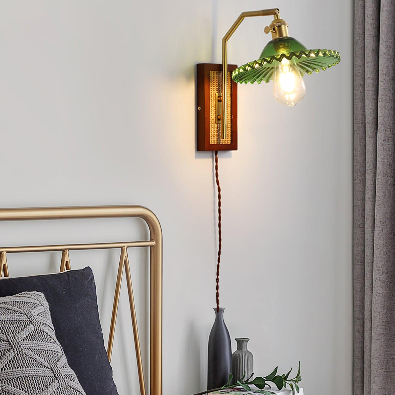 Rafi Wall Light, Plug-In Wall Sconce, detail 5