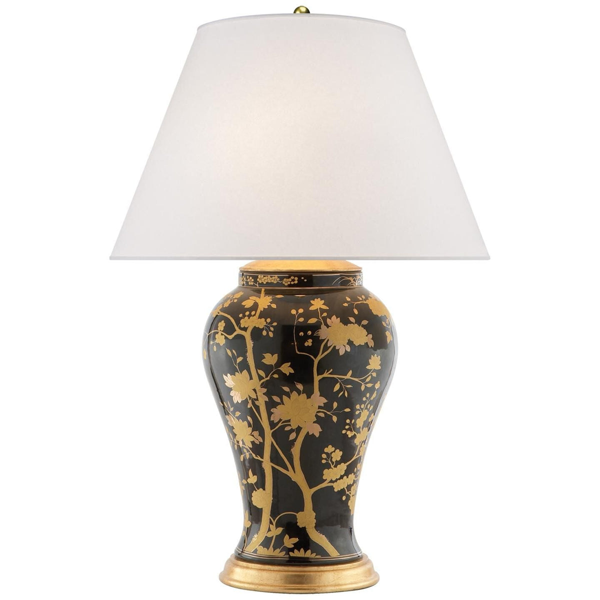 Gable 34 Inch Table Lamp table lamp in metal, fabric, ceramic | Tianguang Select