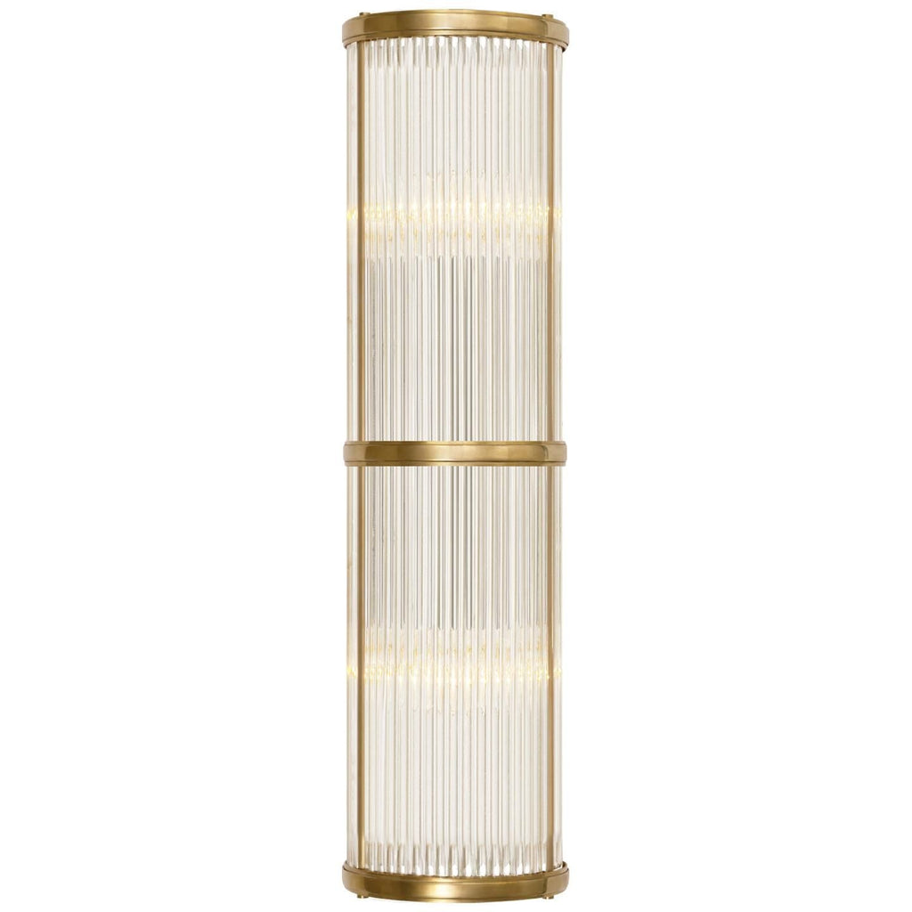 Allen 18 Inch 2 Light Bath Vanity Fixture, Bathroom Vanity Light, Height: 18.5 Inches