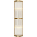 Allen 18 Inch 2 Light Bath Vanity Fixture, Bathroom Vanity Light, Height: 18.5 Inches