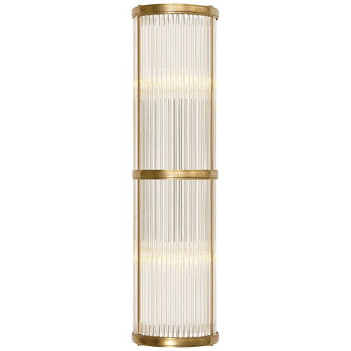 Allen 18 Inch 2 Light Bath Vanity Fixture, Bathroom Vanity Light, Height: 18.5 Inches
