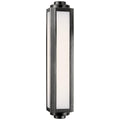 Keating 23 Inch 2 Light Bath Vanity Fixture, Bathroom Vanity Light, Height: 23.75 Inches