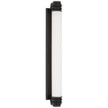 Chadwell 24 Inch 3 Light Led Bath Vanity Fixture, Bathroom Vanity Light, Height: 24.5 Inches