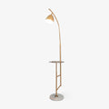 Rani Floor Light, Floor Lamp, Metal, Model B: W 13.8″ x H 66.9″