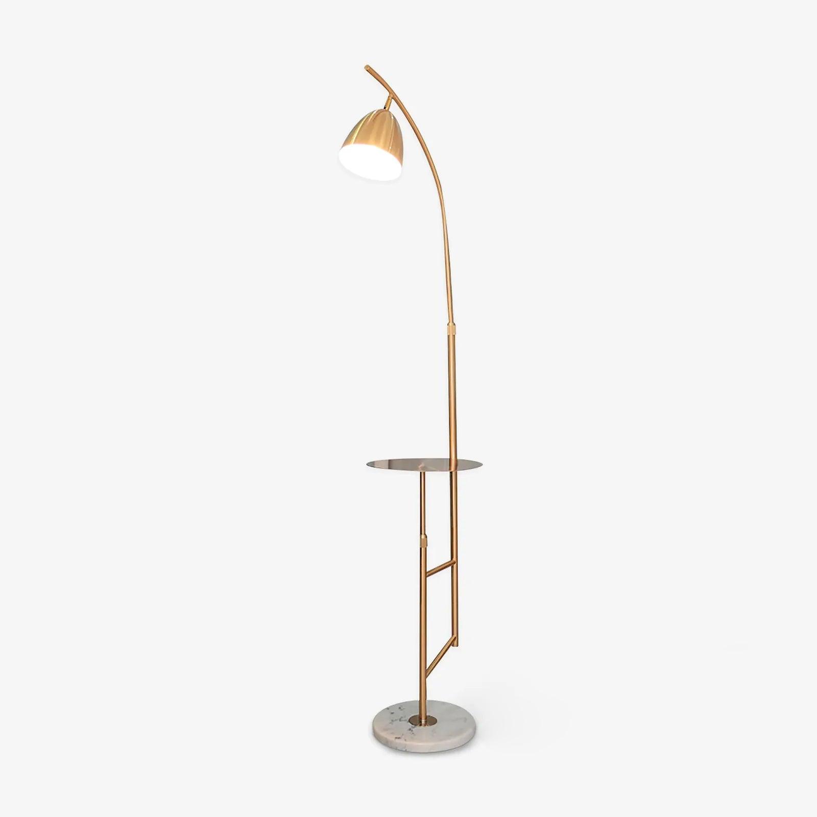 Rani Floor Light, Floor Lamp, Metal, Model B: W 13.8″ x H 66.9″