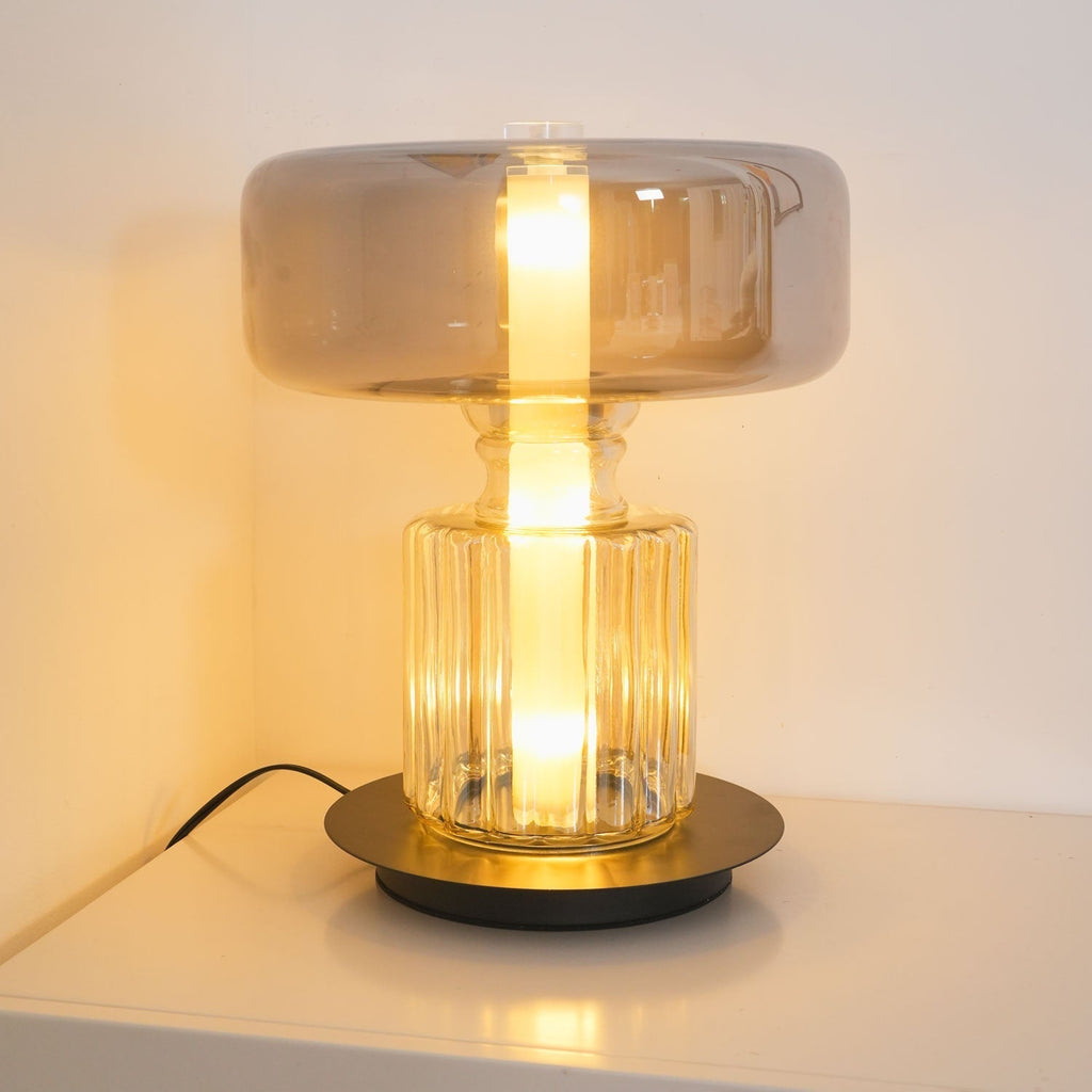 Rapanui Table Light, Bedside Table Lamp, Iron, Dia 29cm x H 35cm