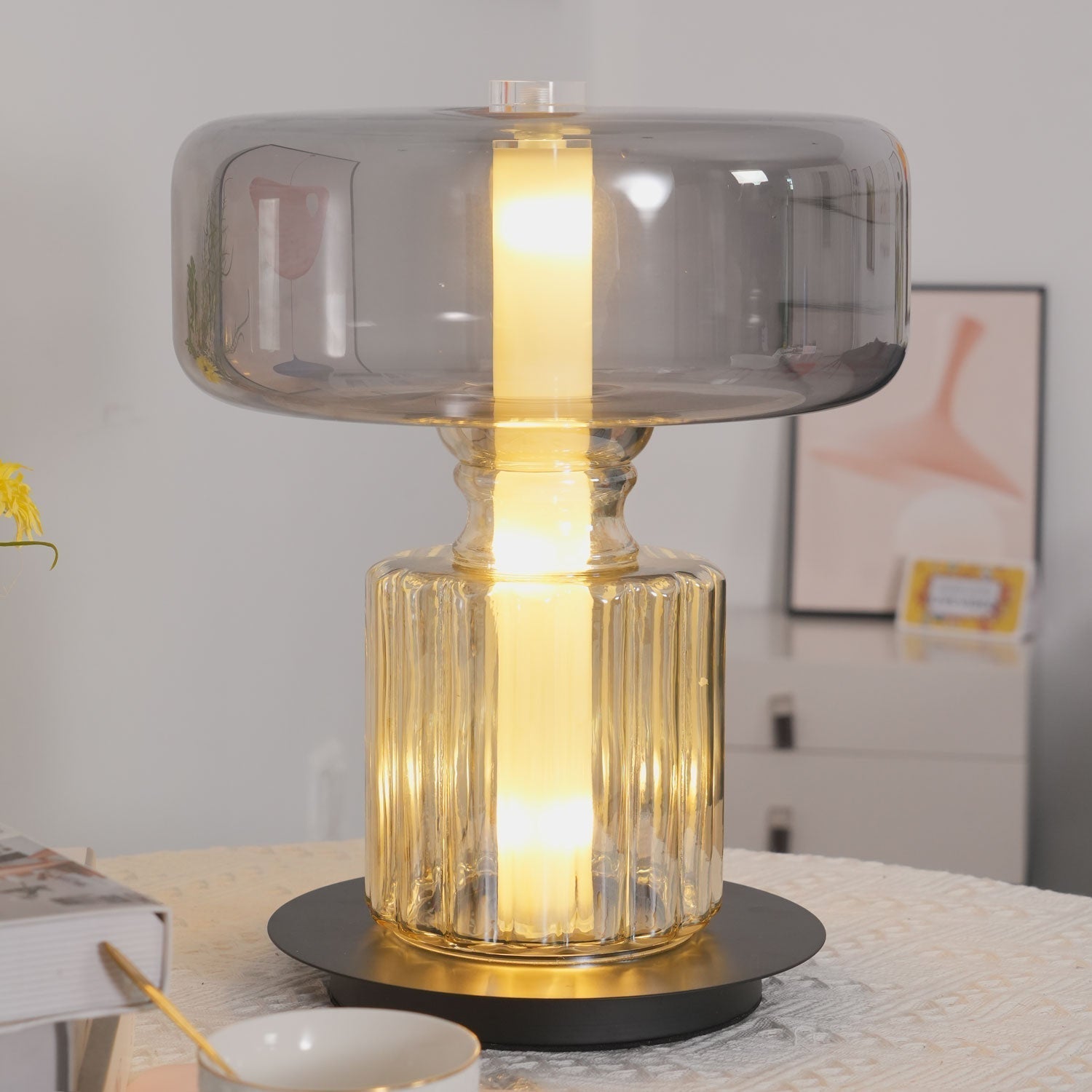 Rapanui Table Light, Bedside Table Lamp, detail 8