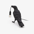 Raven Resin Table Light, Bedside Table Lamp, Metal, L 12″ x H 7.1″