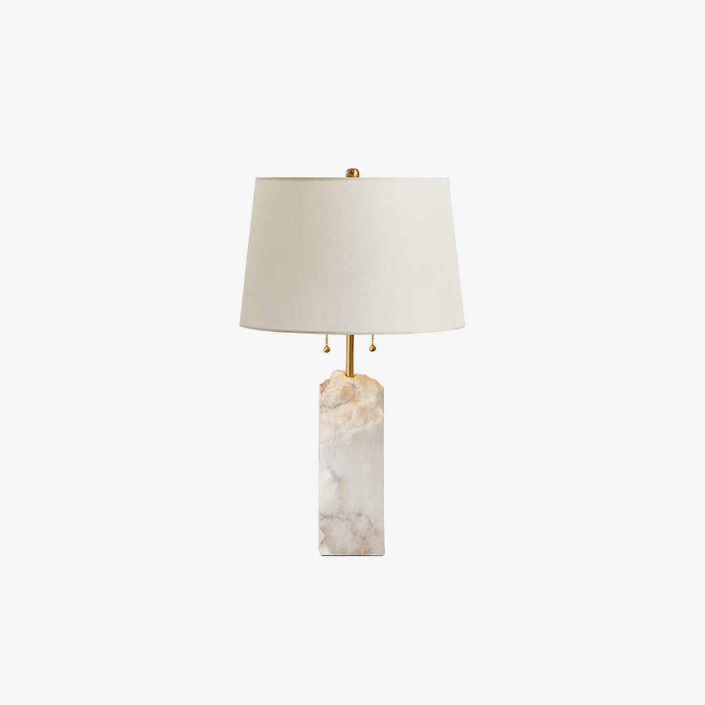 Raw Alabaster Accent Table Light, Bedside Table Lamp, detail 13