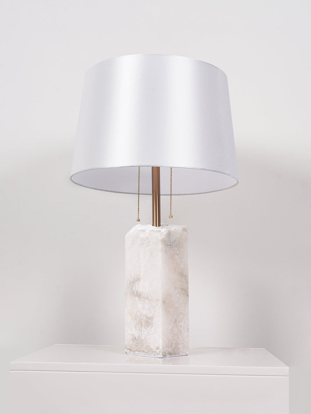 Raw Alabaster Accent Table Light, Bedside Table Lamp, detail 26