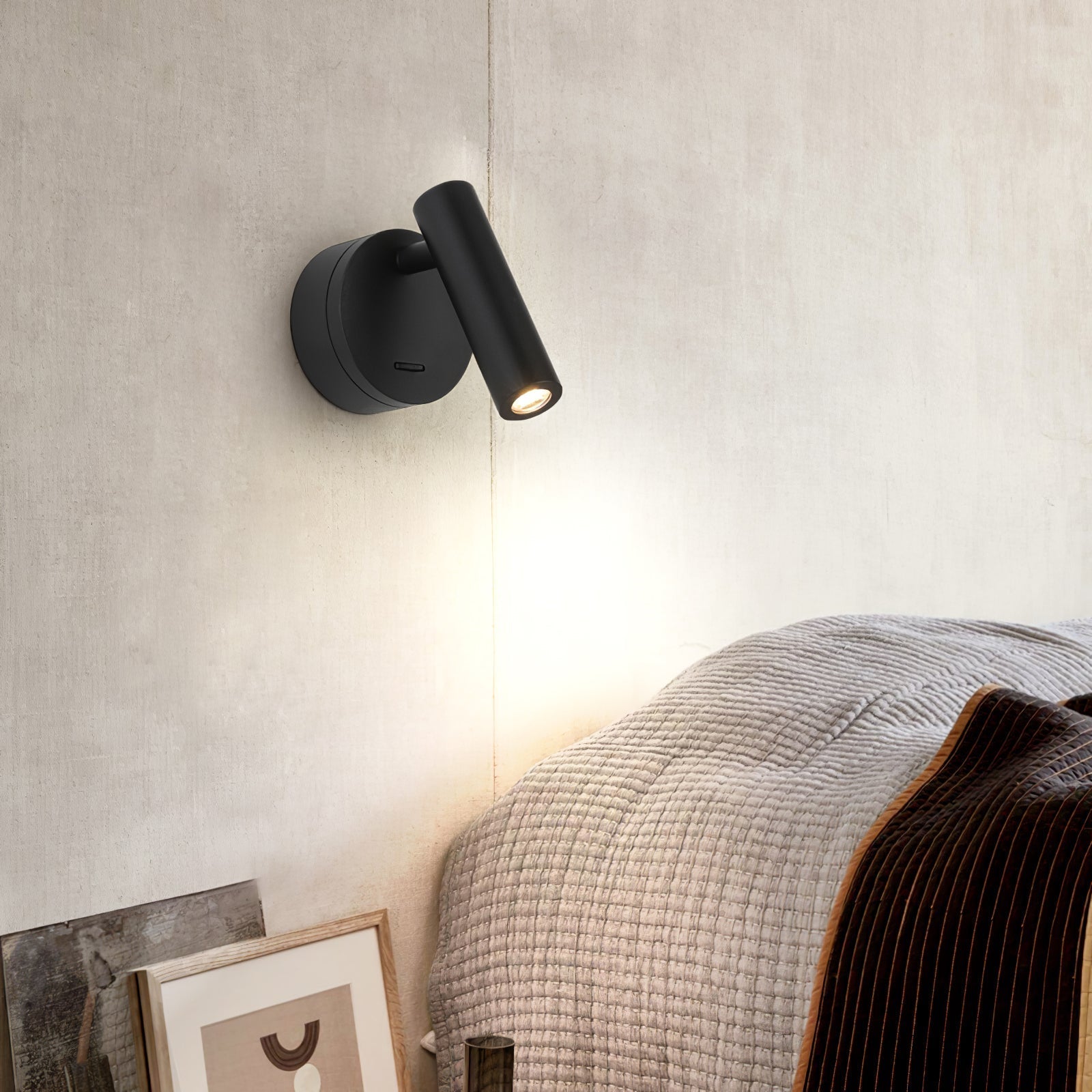 Reading LED Bedroom Wall Light, Hardwired Wall Sconce, detail 7