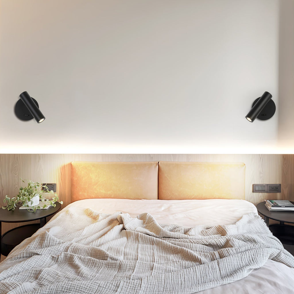 Reading LED Bedroom Wall Light, Hardwired Wall Sconce, detail 10