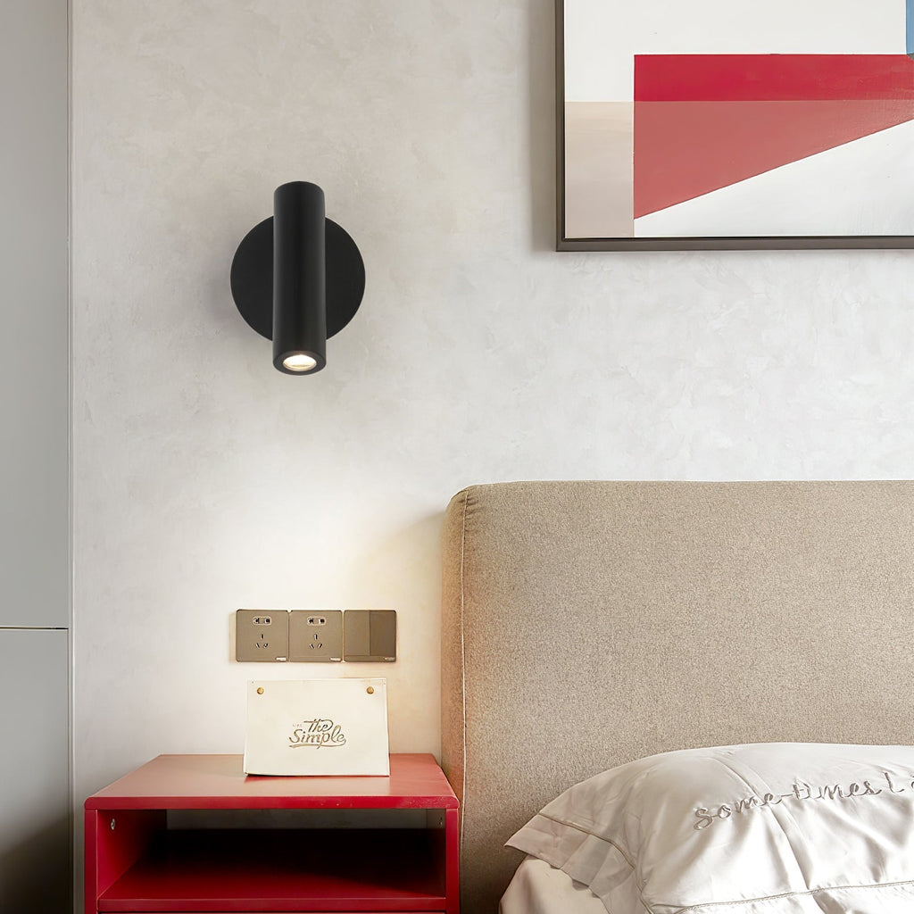 Reading LED Bedroom Wall Light, Hardwired Wall Sconce, detail 3