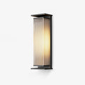 Box Box Exterior Wall Light, Outdoor Wall Light, Stainless steel, L 6.3″ X W 4.7″ X H 13.8″ Set