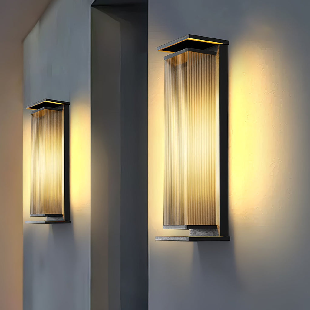Box Box Exterior Wall Light, Outdoor Wall Light, detail 14