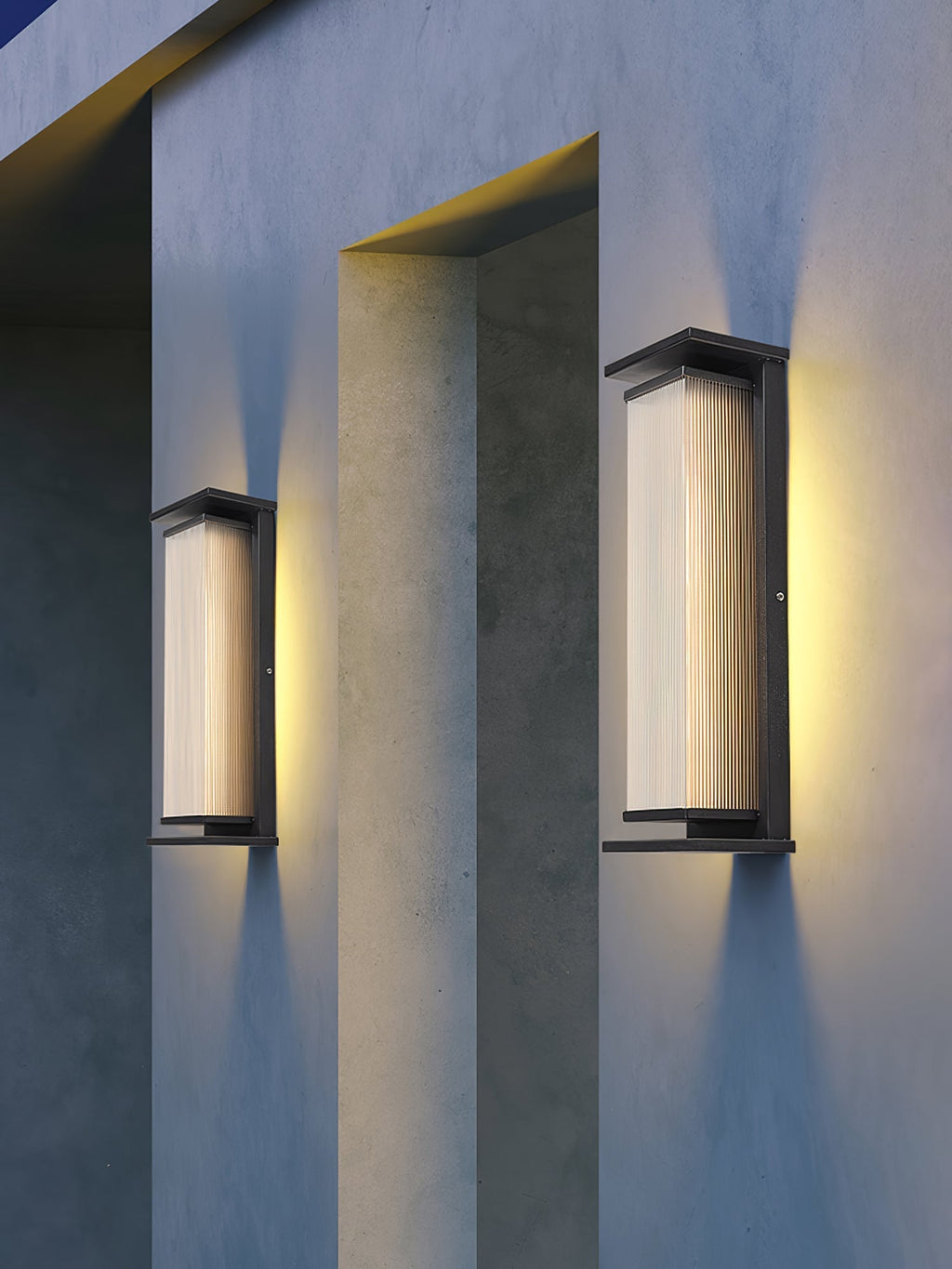 Box Box Solar Exterior Wall Light, Outdoor Wall Light, detail 9