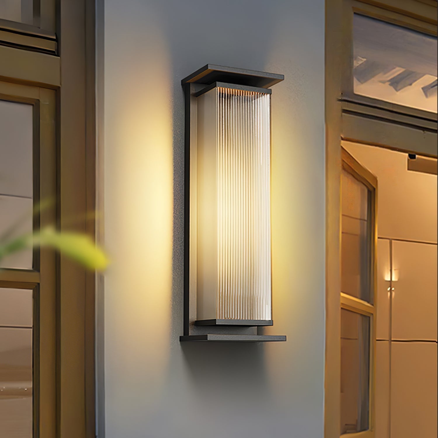 Box Box Solar Exterior Wall Light, Outdoor Wall Light, detail 11