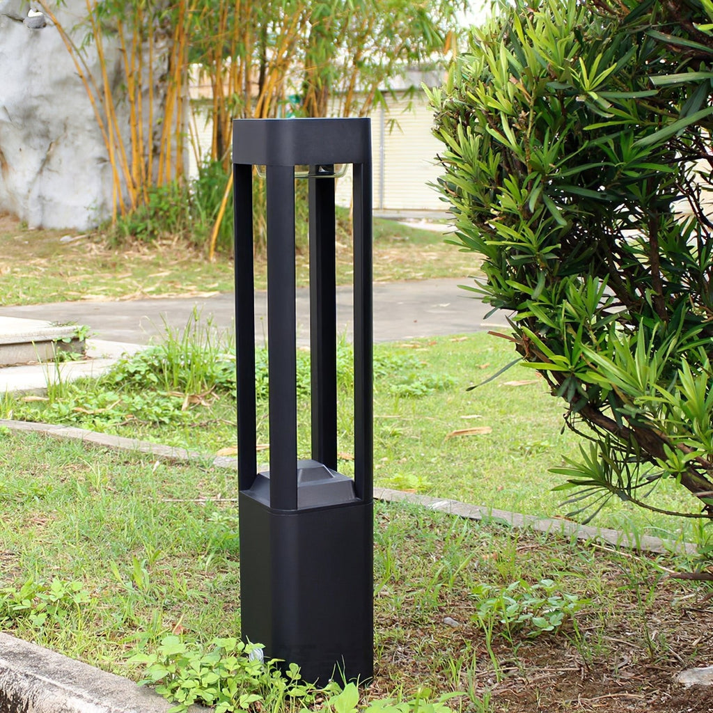 Box Column Garden Exterior Light, Outdoor Wall Light, detail 10