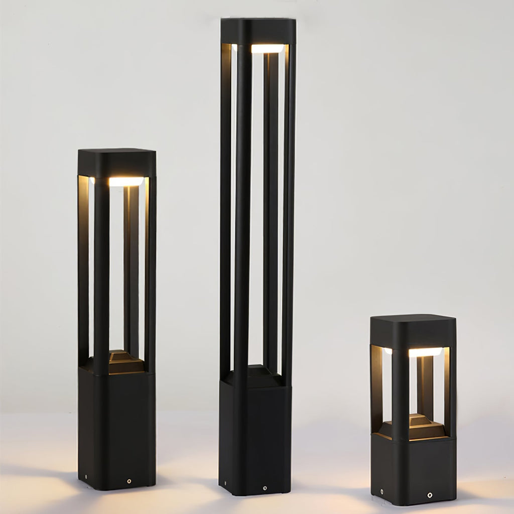 Box Column Garden Exterior Light, Outdoor Wall Light, detail 16