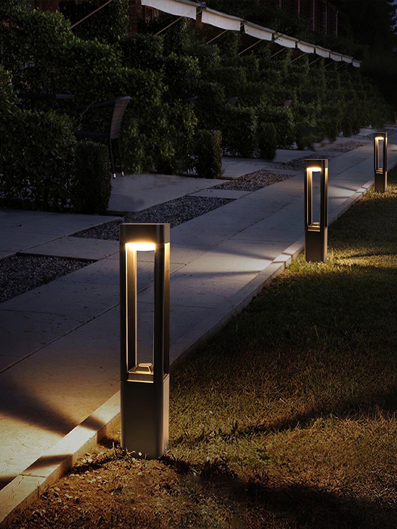 Box Column Garden Exterior Light, Outdoor Wall Light, detail 17