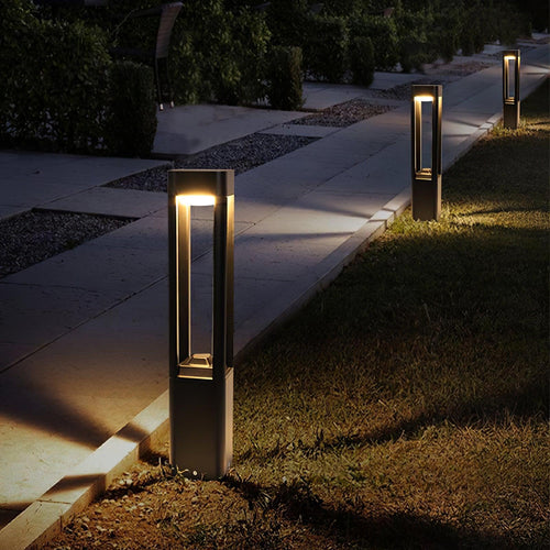Box Column Garden Exterior Light, Outdoor Wall Light, detail 2
