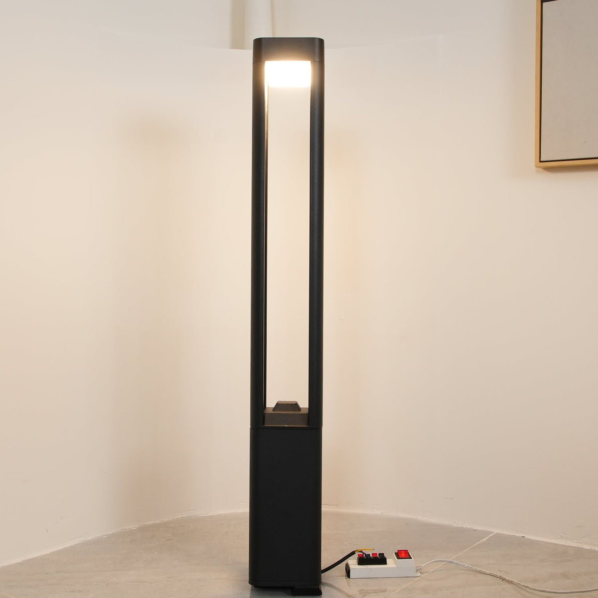 Box Column Garden Exterior Light, Outdoor Wall Light, detail 4