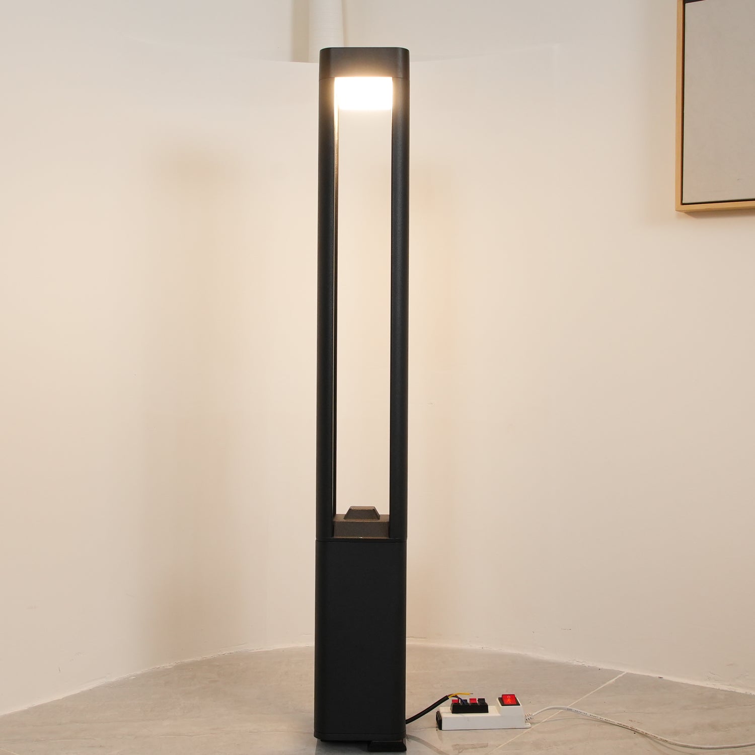 Box Column Garden Exterior Light, Outdoor Wall Light, detail 4