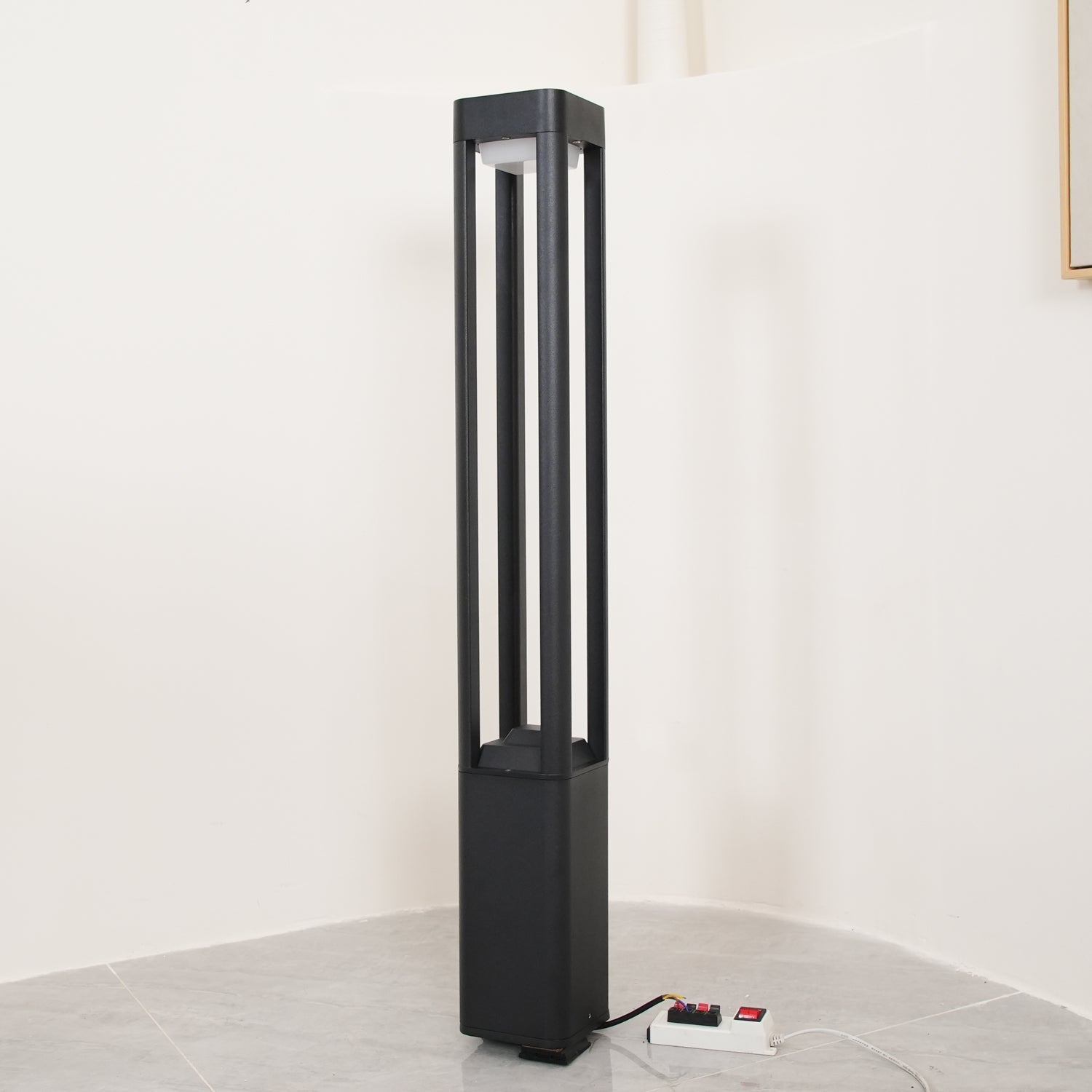 Box Column Garden Exterior Light, Outdoor Wall Light, detail 7