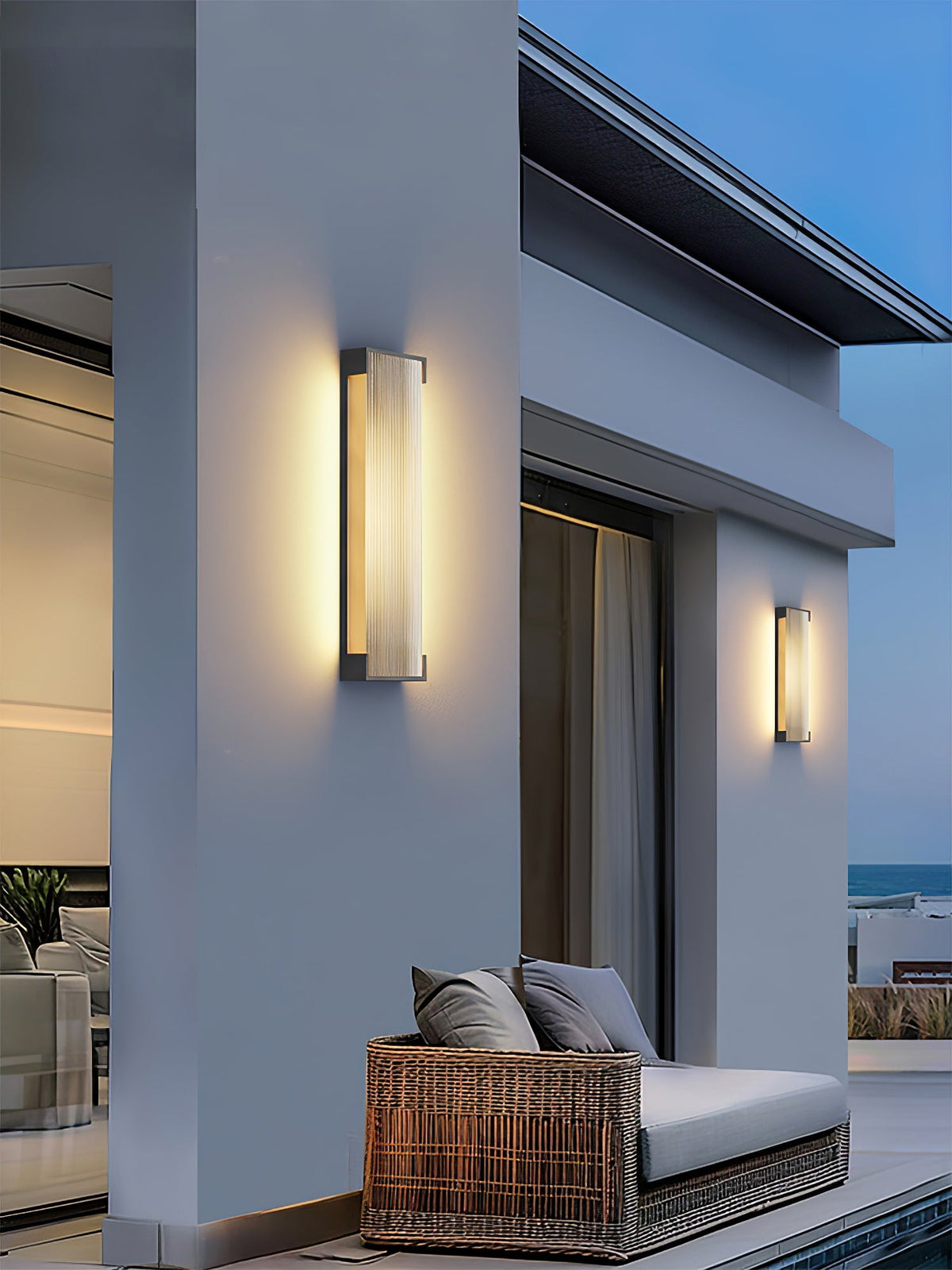 Box Solar Exterior Wall Light, Outdoor Wall Light, detail 21