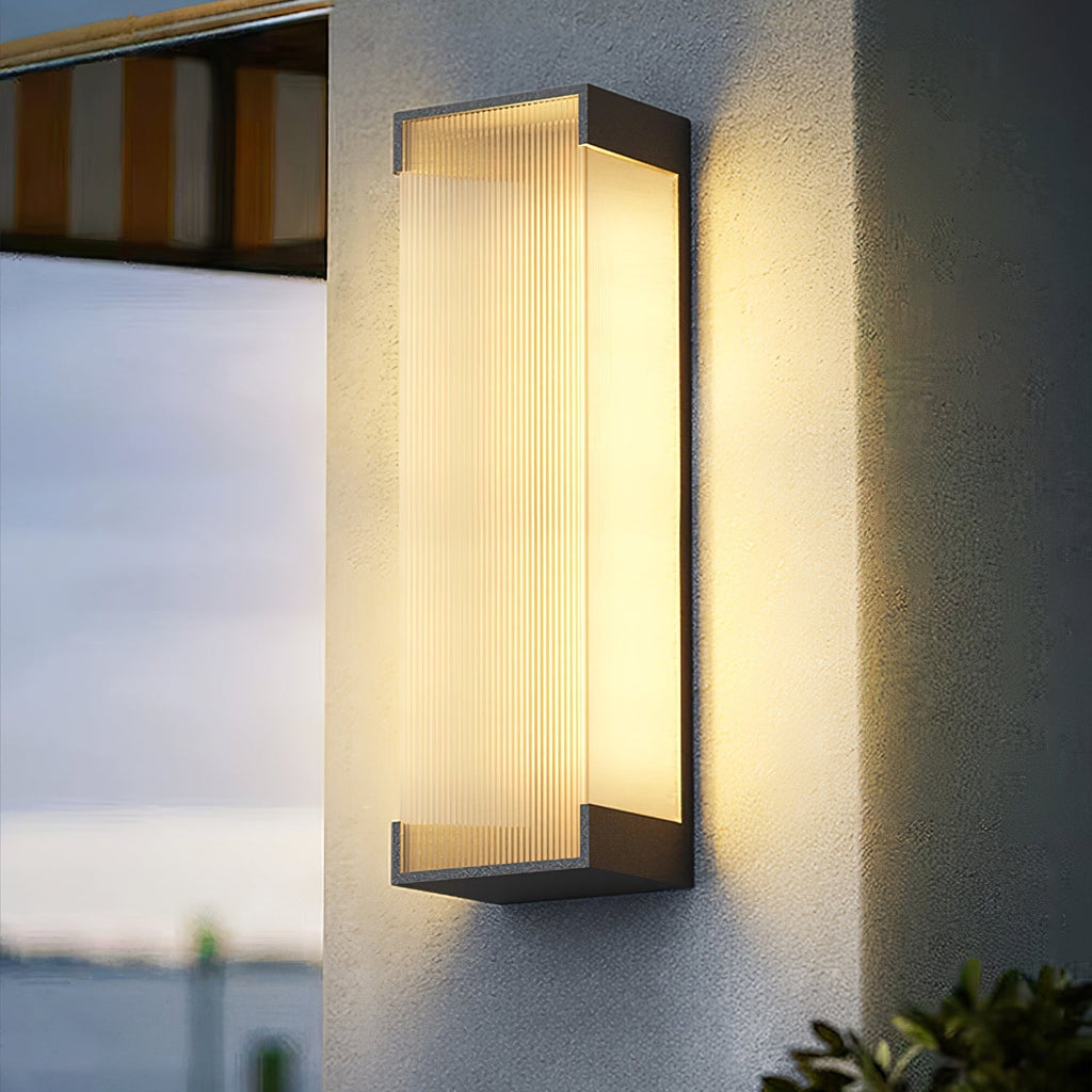 Box Exterior Wall Light, Outdoor Wall Light, detail 22