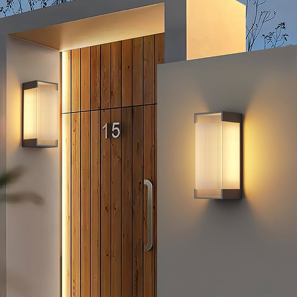 Box Exterior Wall Light, Outdoor Wall Light, detail 6