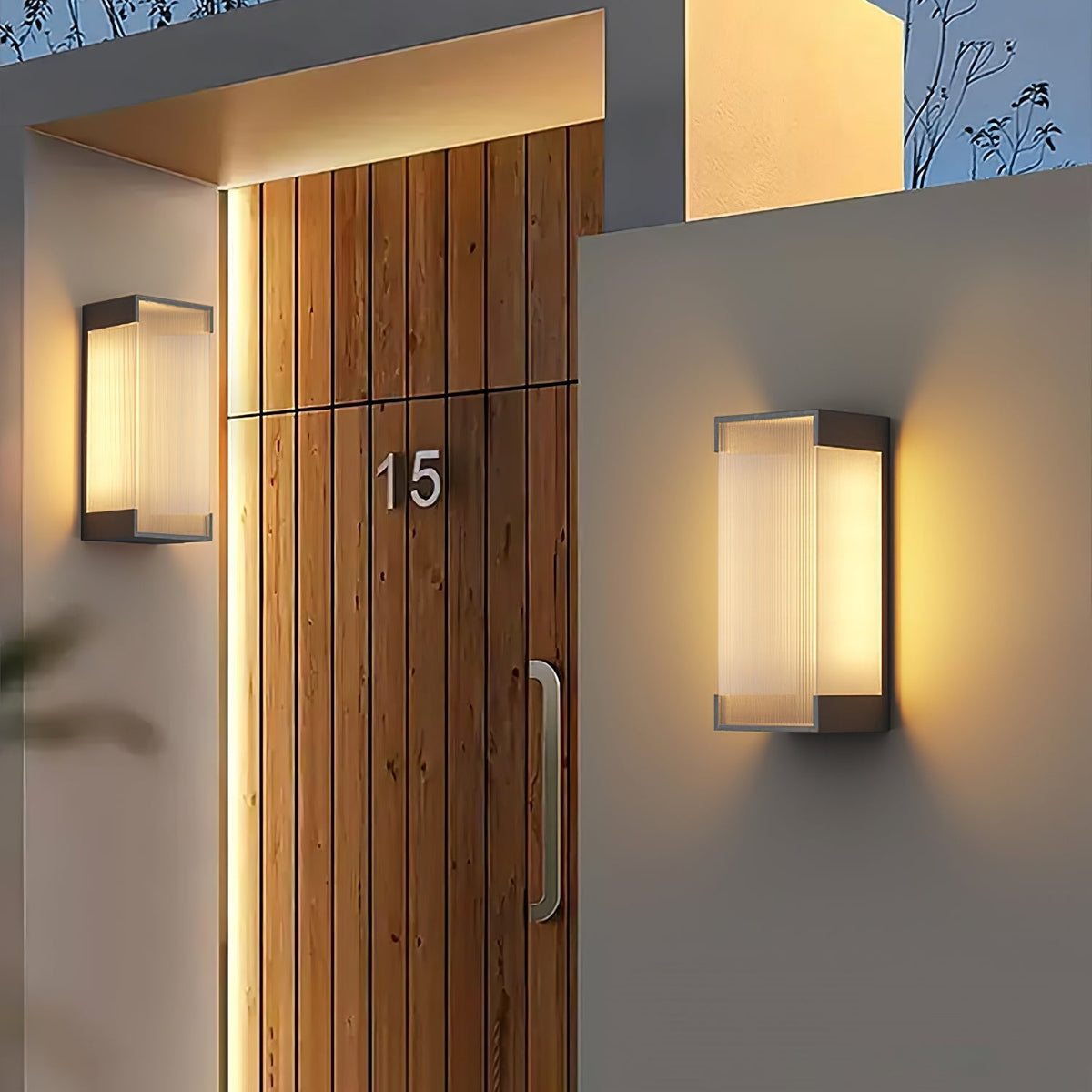 Box Exterior Wall Light, Outdoor Wall Light, detail 6