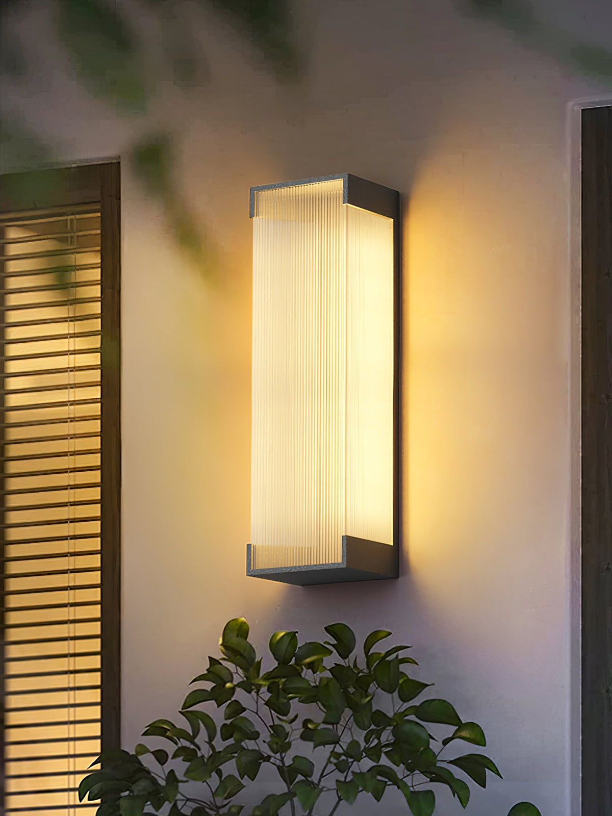 Box Solar Exterior Wall Light, Outdoor Wall Light, detail 30