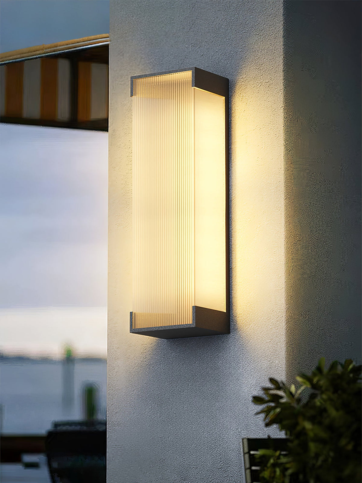 Box Solar Exterior Wall Light, Outdoor Wall Light, detail 32