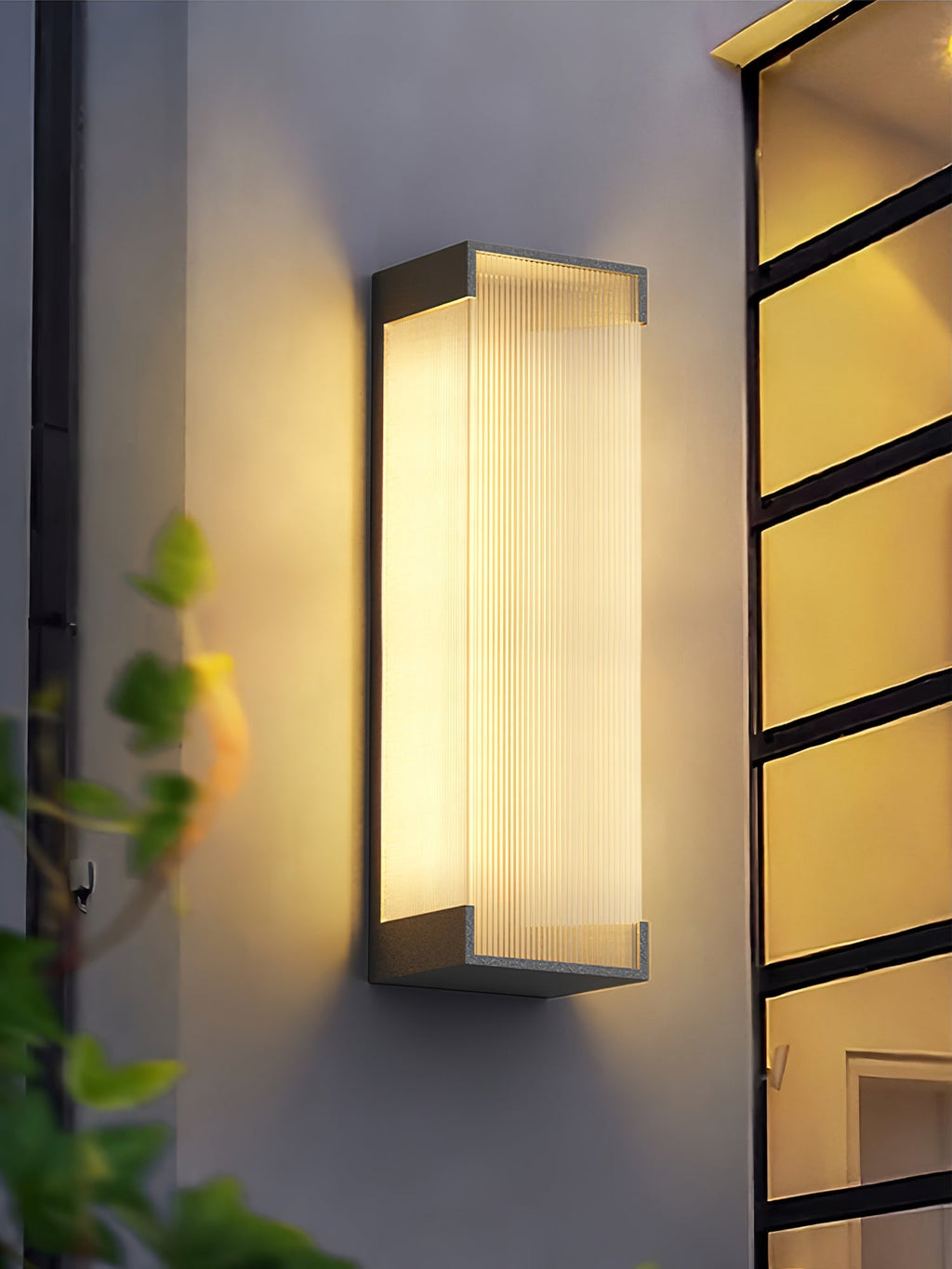 Box Solar Exterior Wall Light, Outdoor Wall Light, detail 17