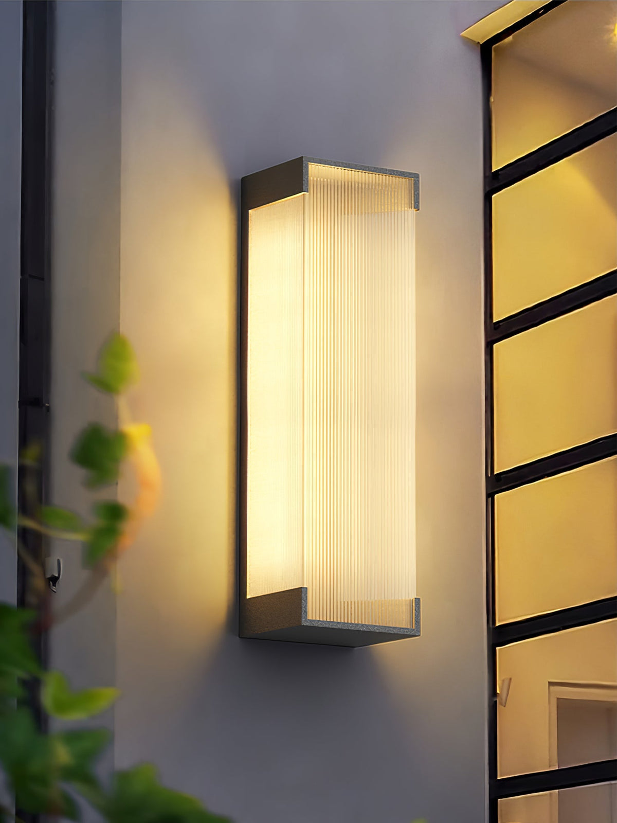 Box Solar Exterior Wall Light, Outdoor Wall Light, detail 17