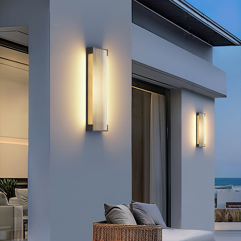 Box Solar Exterior Wall Light, Outdoor Wall Light, detail 15