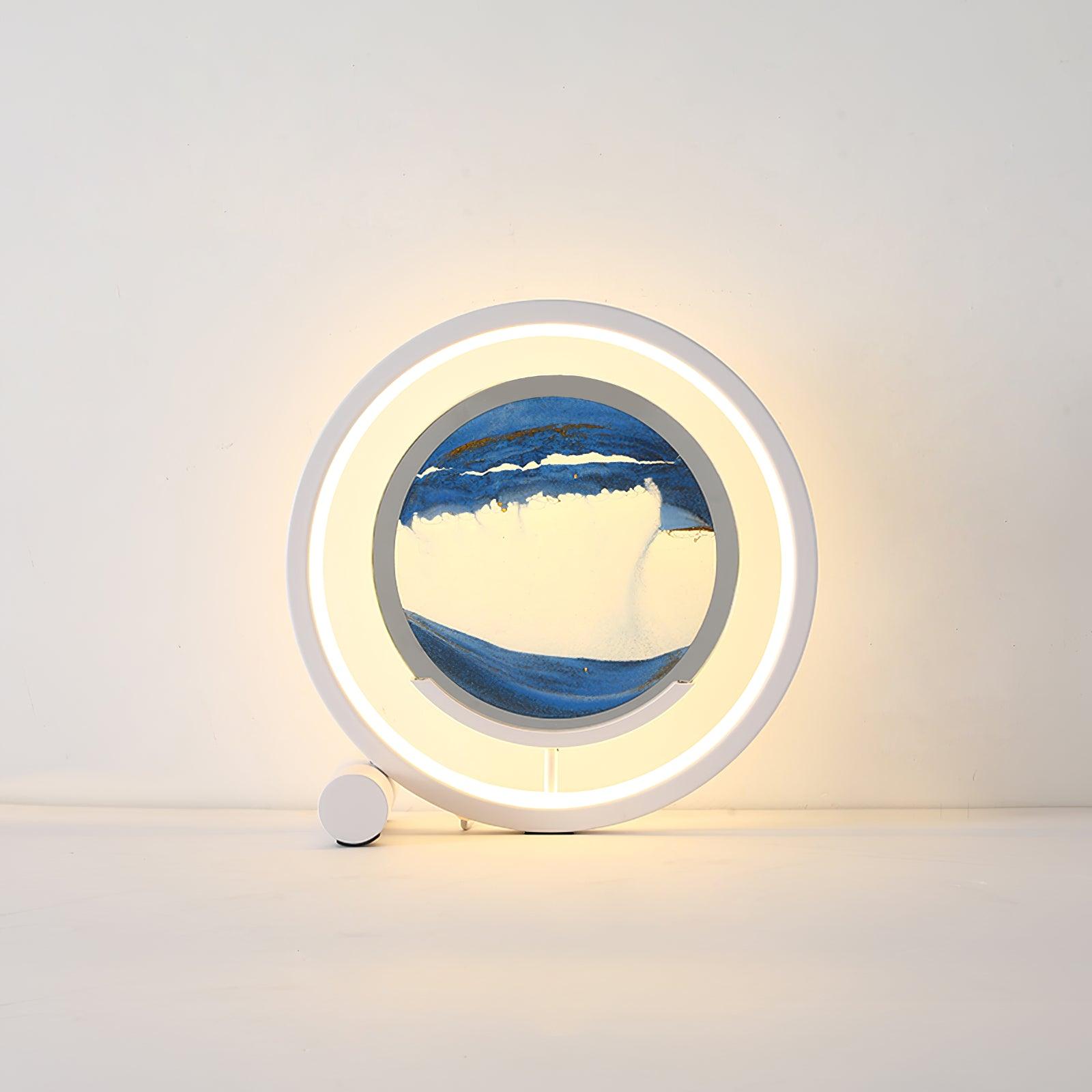 Relaxing Sand Built-in Battery Table Light, Bedside Table Lamp, detail 4