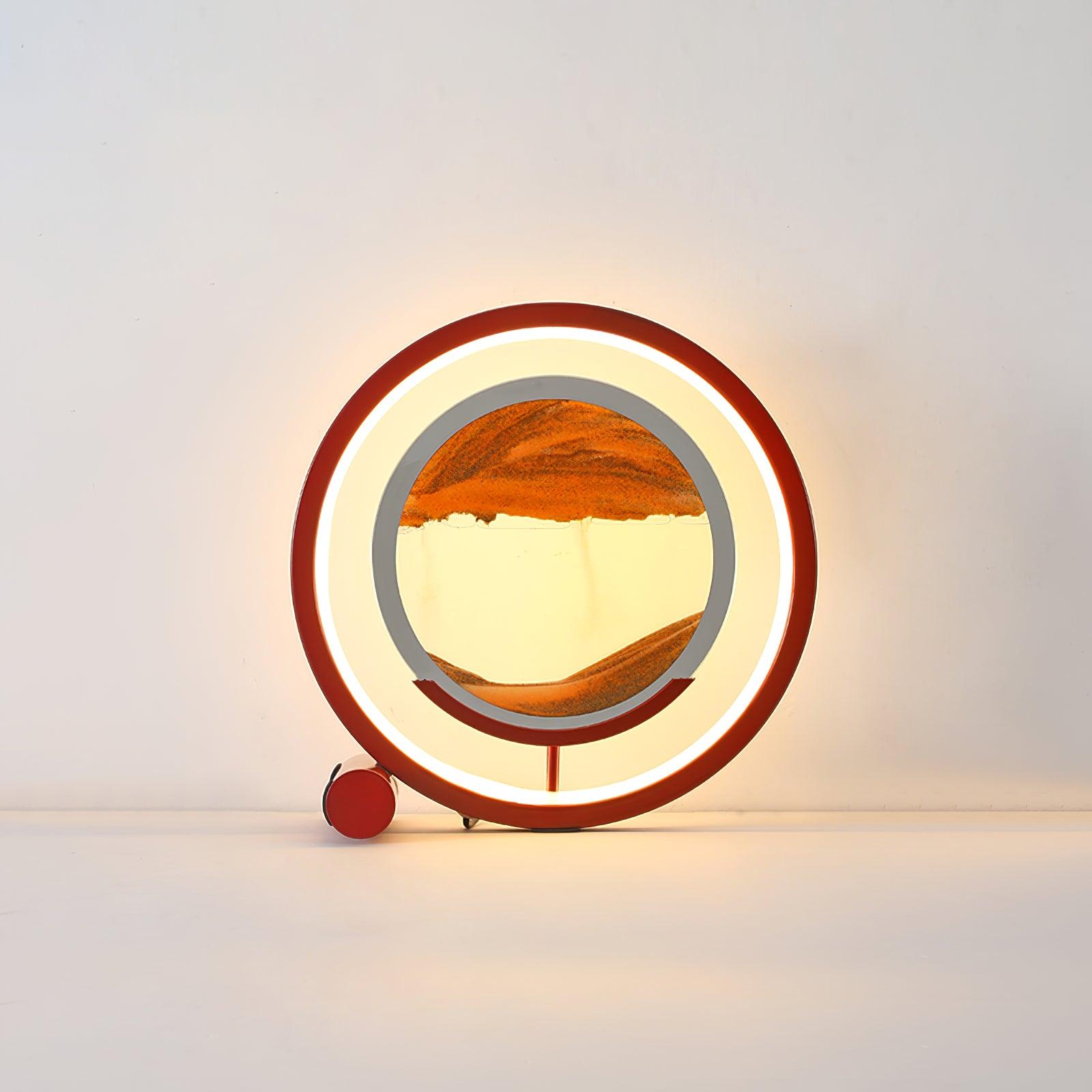 Relaxing Sand Built-in Battery Table Light, Bedside Table Lamp, detail 5