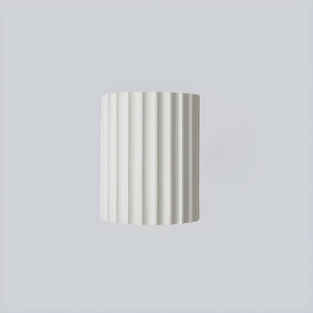 Resin Ribbed Wall Light, Hardwired Wall Sconce, detail 21