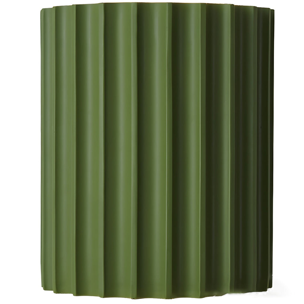 Resin Ribbed Wall Light, Hardwired Wall Sconce, detail 9