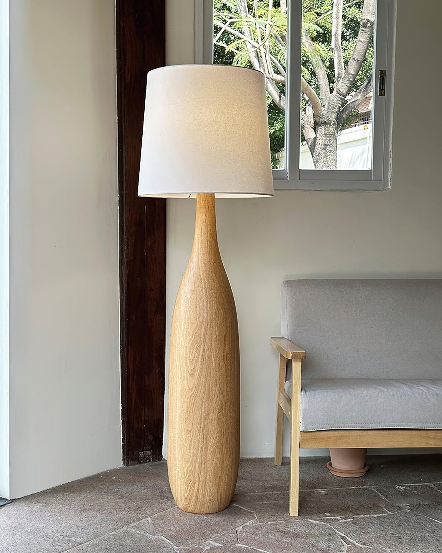 Resin Serenity Floor Light 17.7", Floor Lamp, detail 8