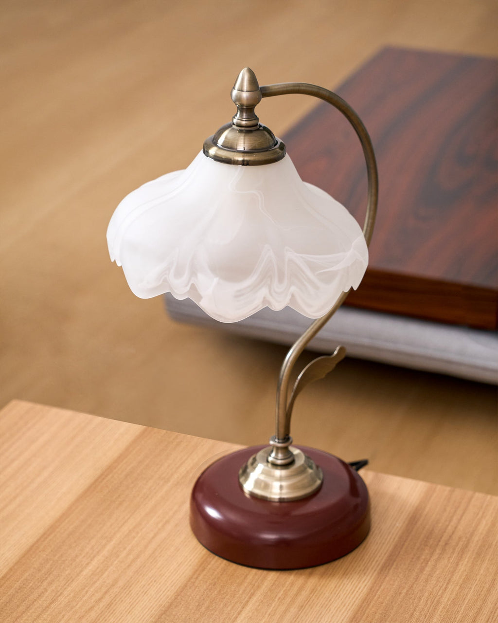 Retro Flower Table Light, Bedside Table Lamp, detail 26