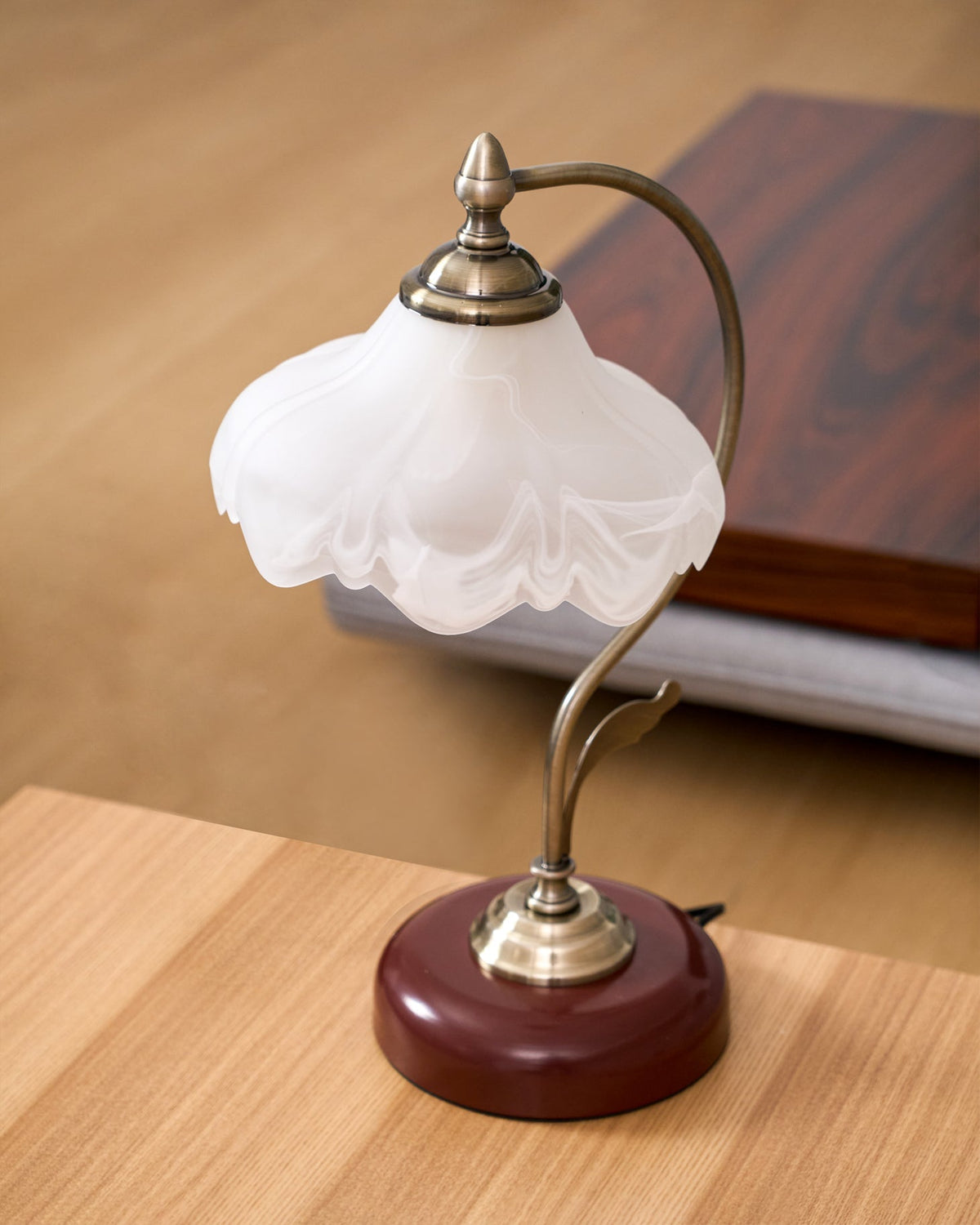 Retro Flower Table Light, Bedside Table Lamp, detail 26