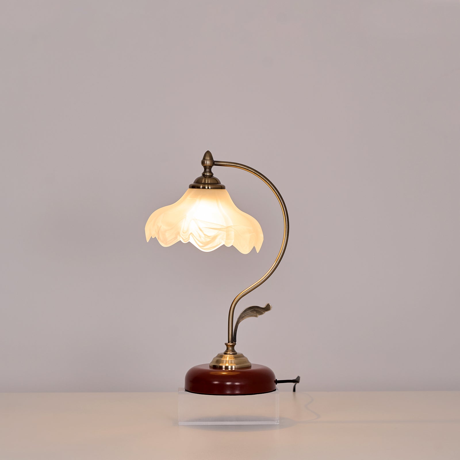 Retro Flower Table Light, Bedside Table Lamp, detail 24